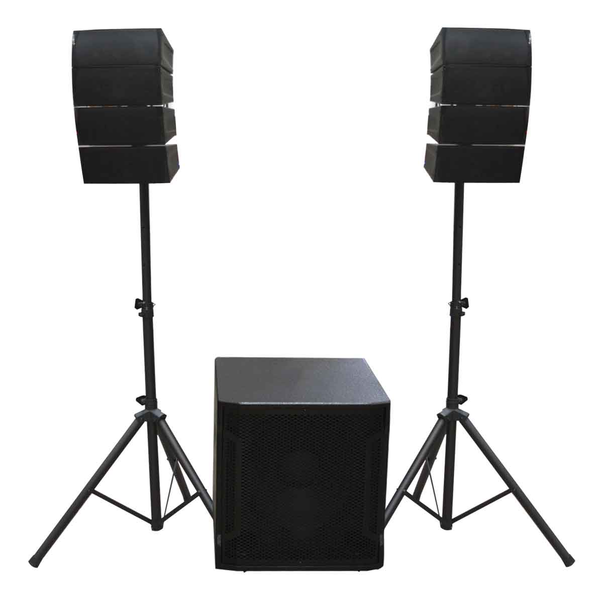 SIST. ARRAY SUB18+8 SATS 700W RMS 2000W MAX. C/ATRIL CIP VORTEX CAR188BT