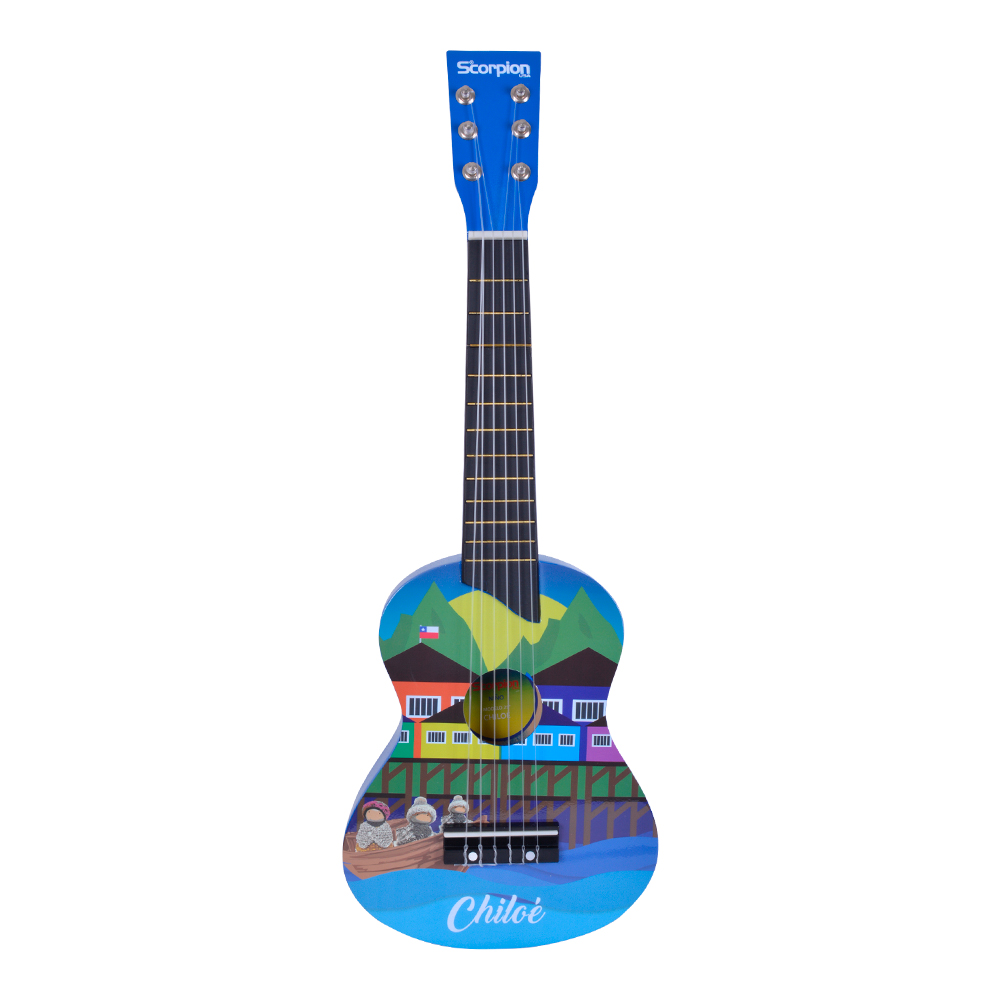 GUITARRA NIÑO 25PLS. MOD. CHILOE COLOR AZUL