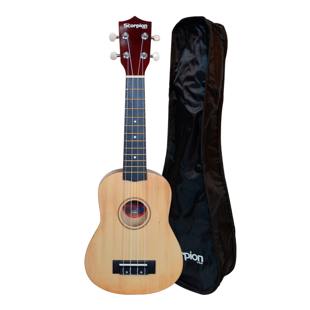 KIT UKELELE SOPRANO NATURAL MOD.SCKUK-30S SCORP