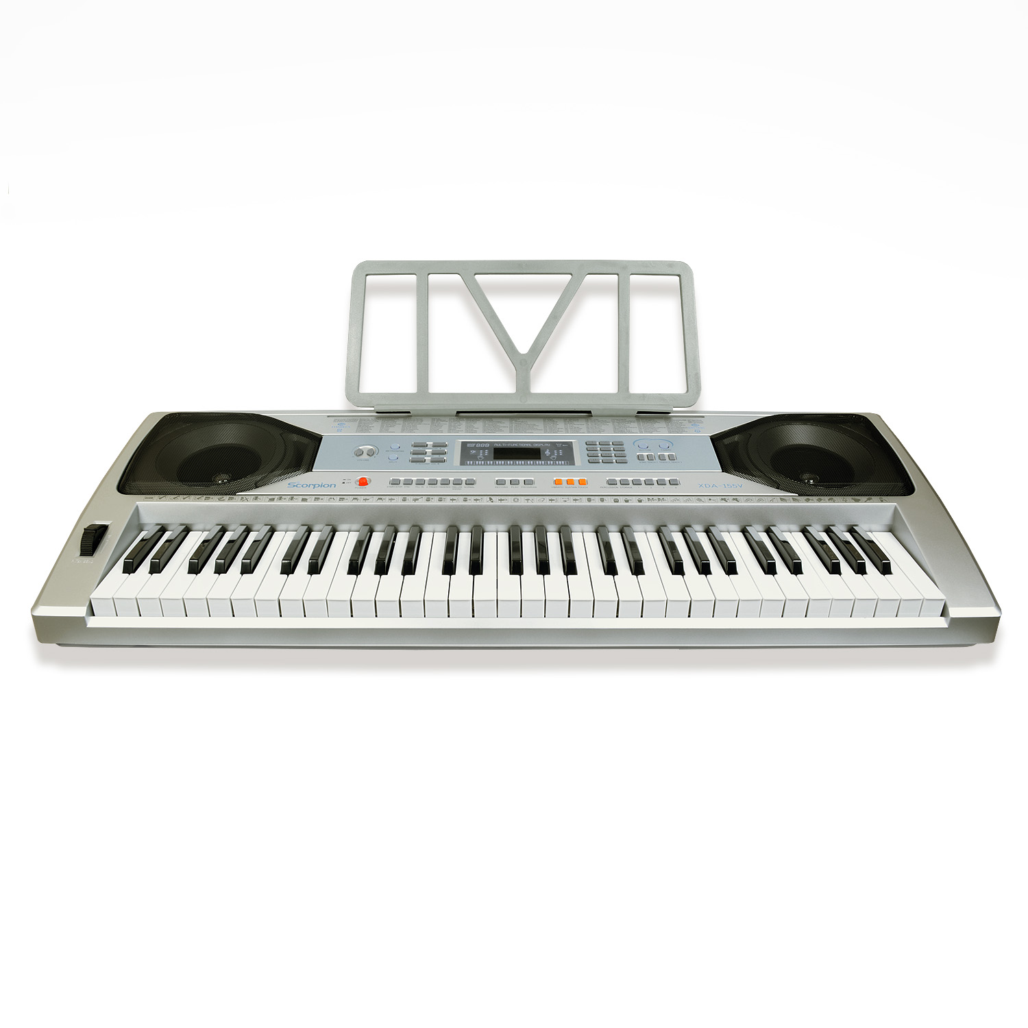 TECLADO ELEC. 5 OCTAVAS MOD.XDA-155V  SCORPION    