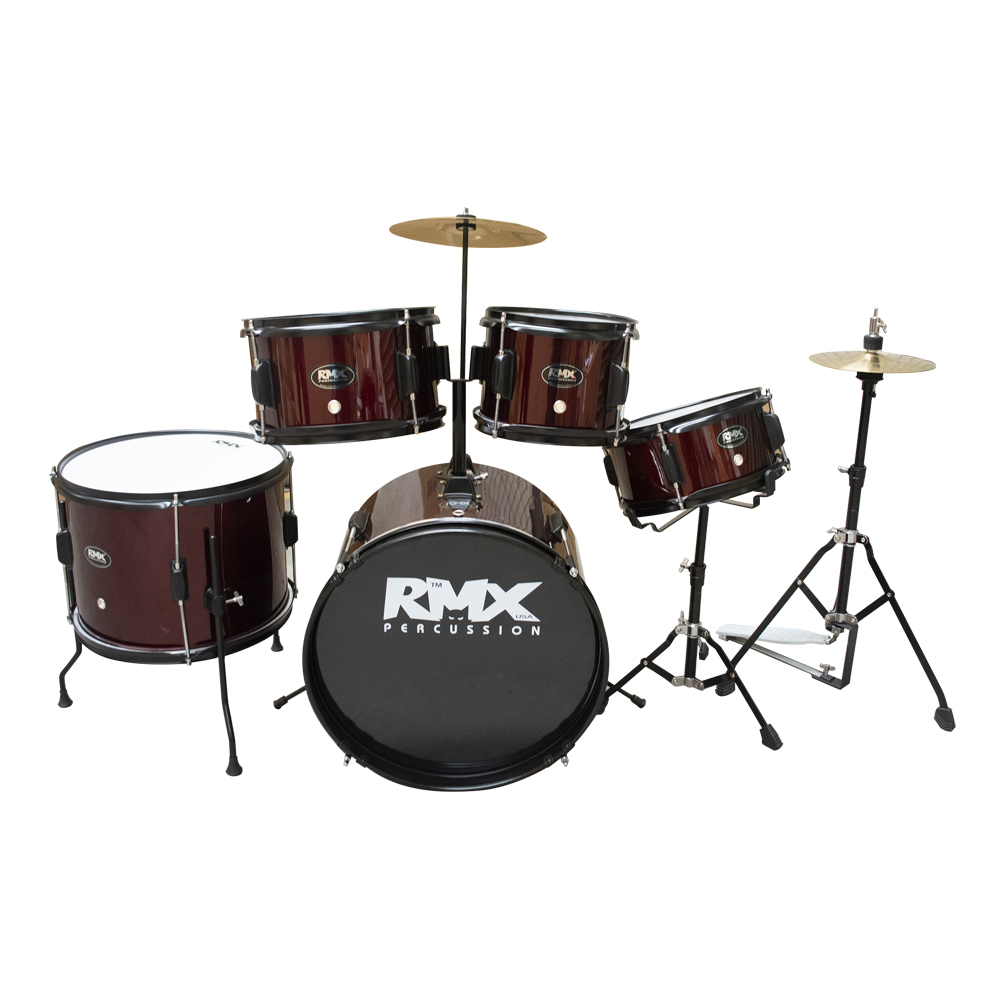 BATERIA JUNIOR 5PCS.PL+PISO(ROJA)JUDR-1R/RMX          