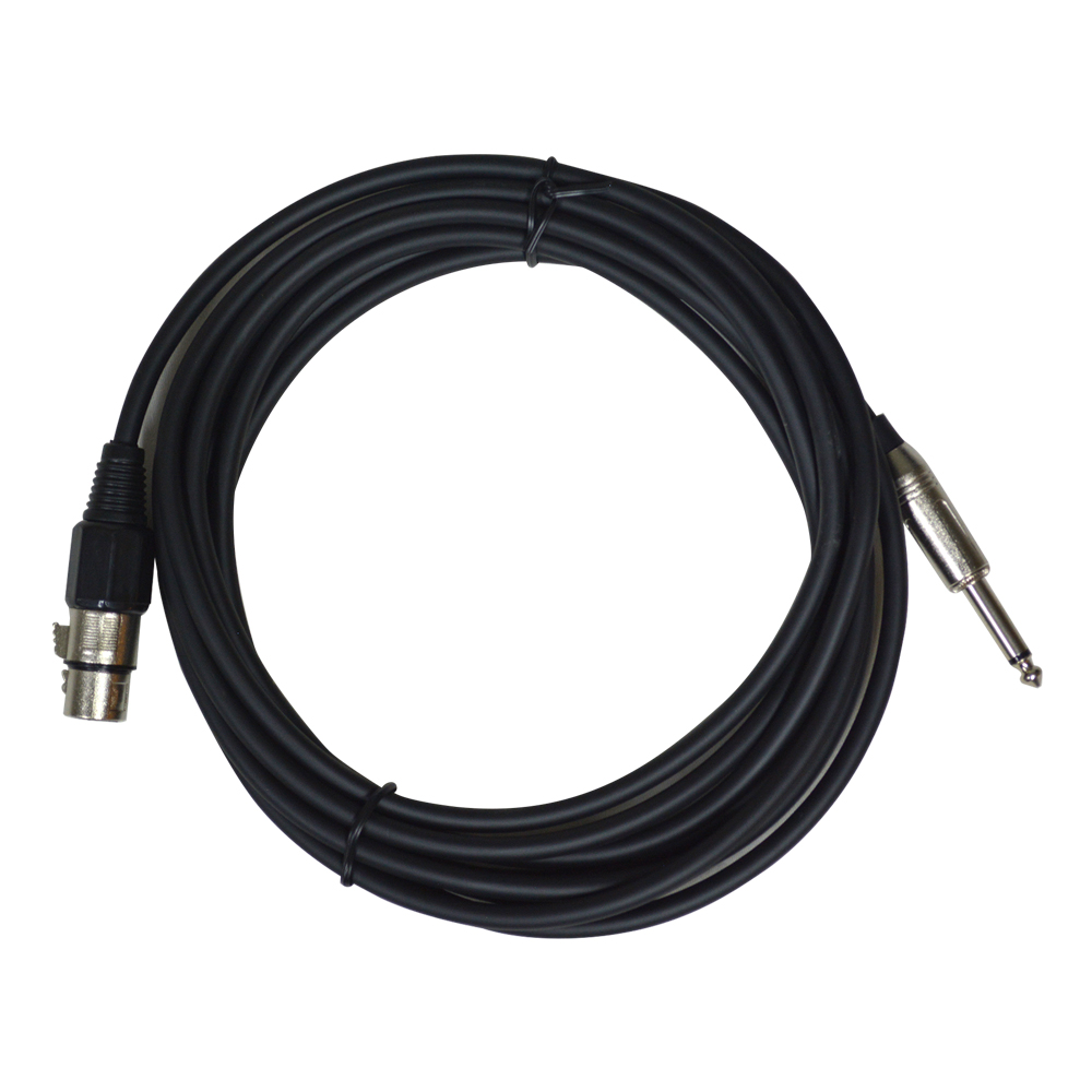 CABLE MIC.A3F-P.6.3M(ECO 15FT                     
