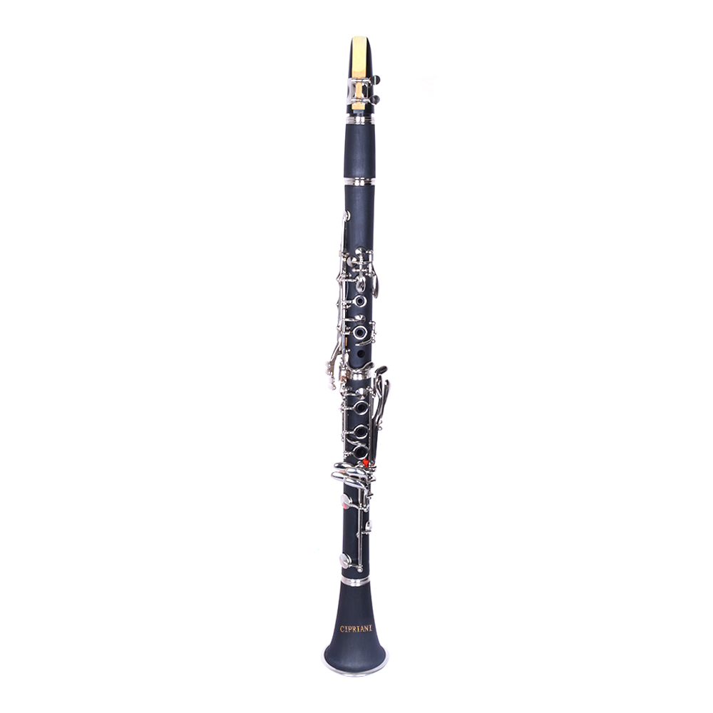 CLARINETE 17 LLAVES CL-17P  NEGRO CIPRIANI