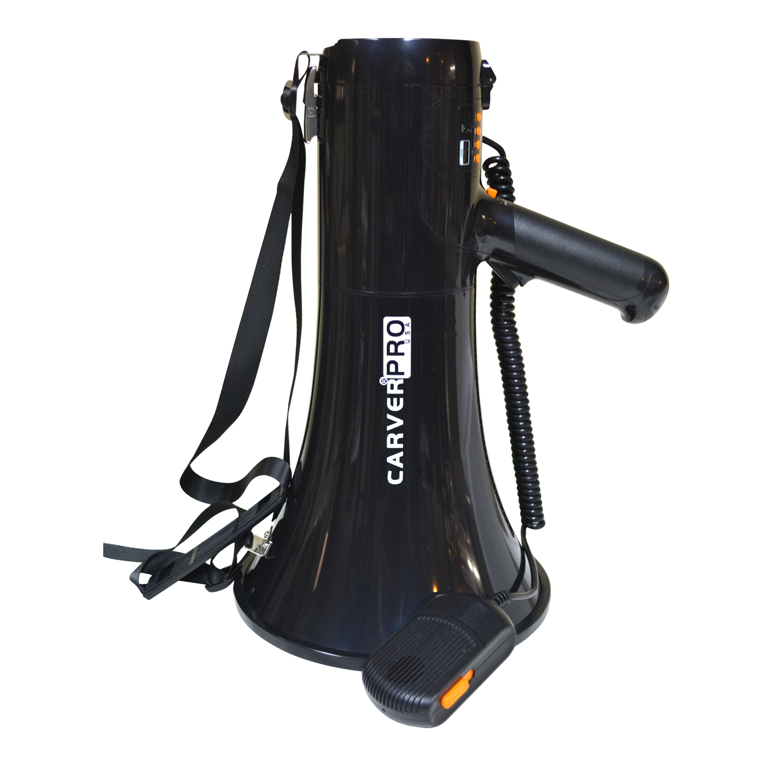 MEGAFONO REC HI-POWER 100W GRAB-USB-BT CARVER BK MGC100