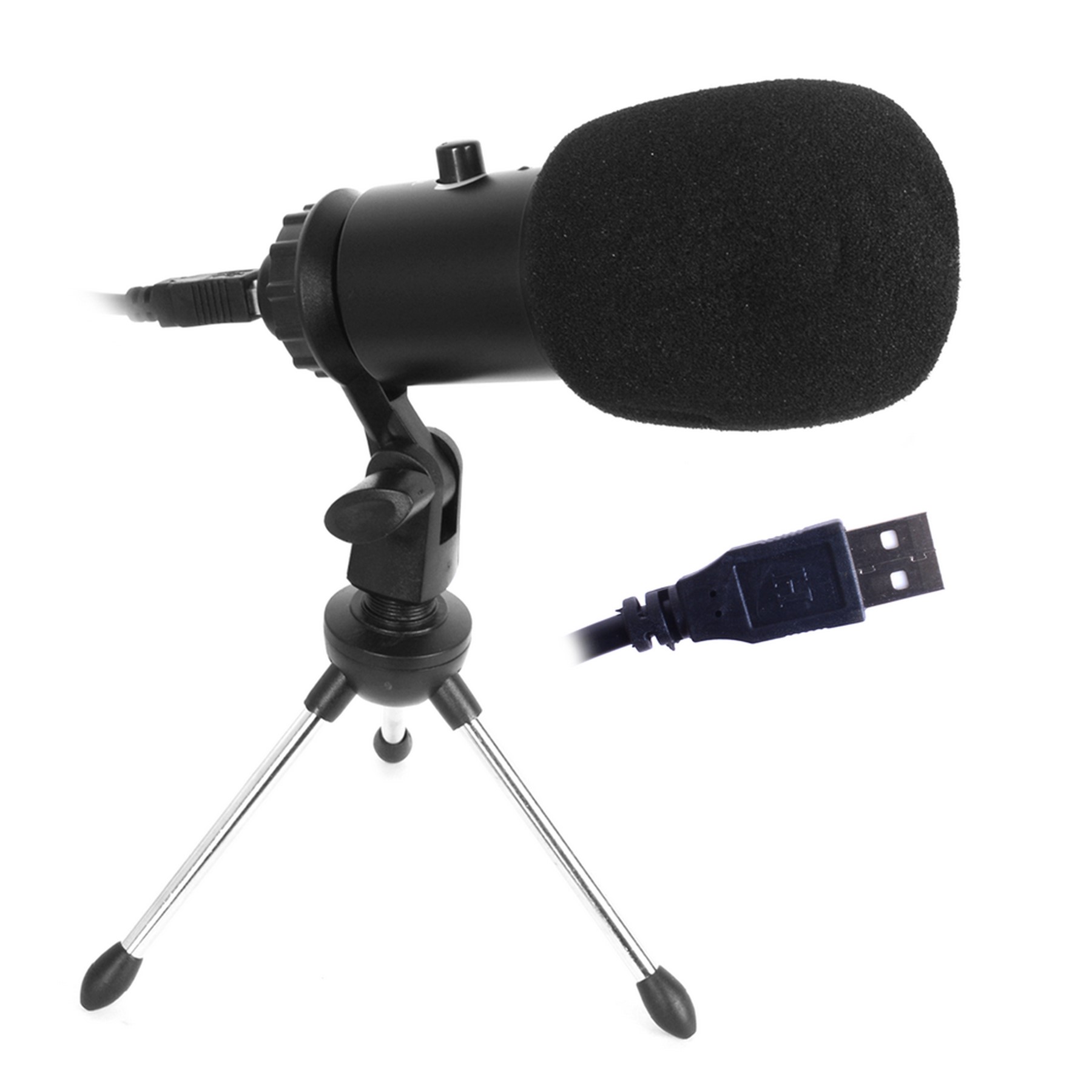 MICROFONO COND. USB C/ATRIL M.SMC-22B CARVERPRO   