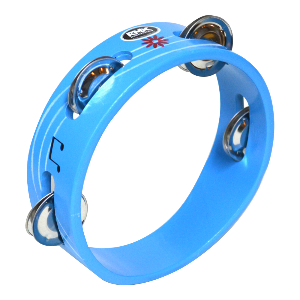 PANDERO 6 MADERA AZUL MOD.PD-6-B RMX                  