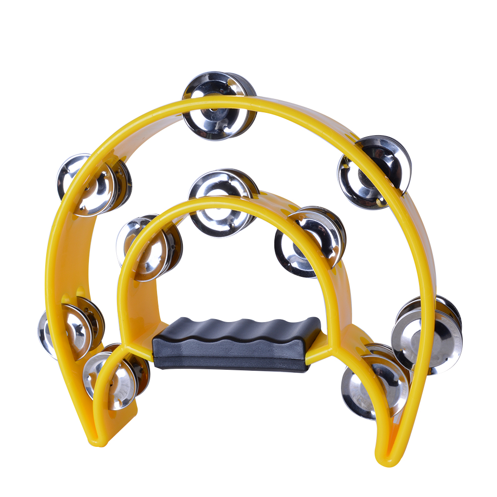 PANDERO M/LUNA AMARIL DOBLE STR-44K/YL SCOR       