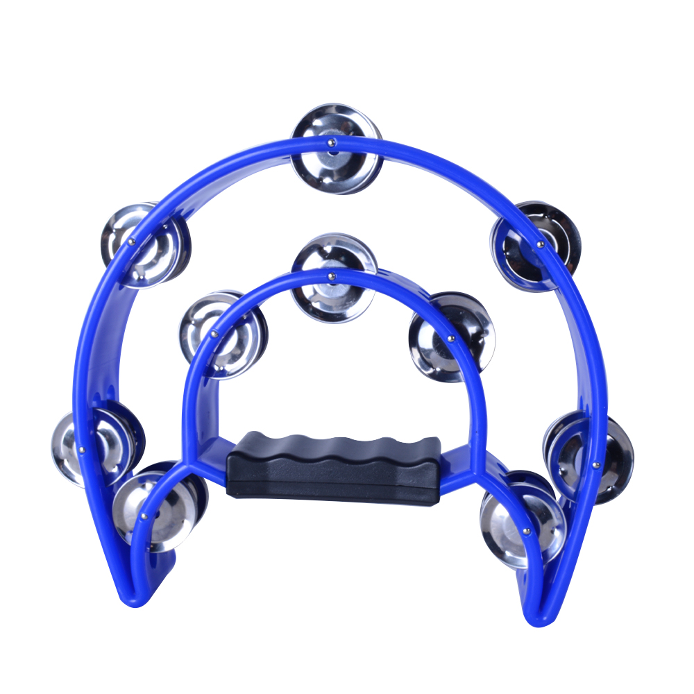 PANDERO M/LUNA AZUL DOBLE STR-44K/BL SCORP        