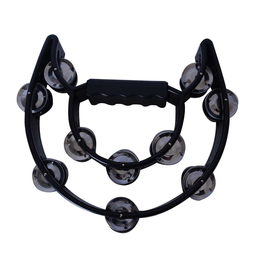 PANDERO M/LUNA NEGRO DOBLE STR.44K/BK SCORP       