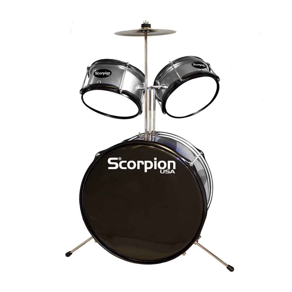 BATERIA NIÑO 3PCS. SBJ-3/WHITE SCORPION        