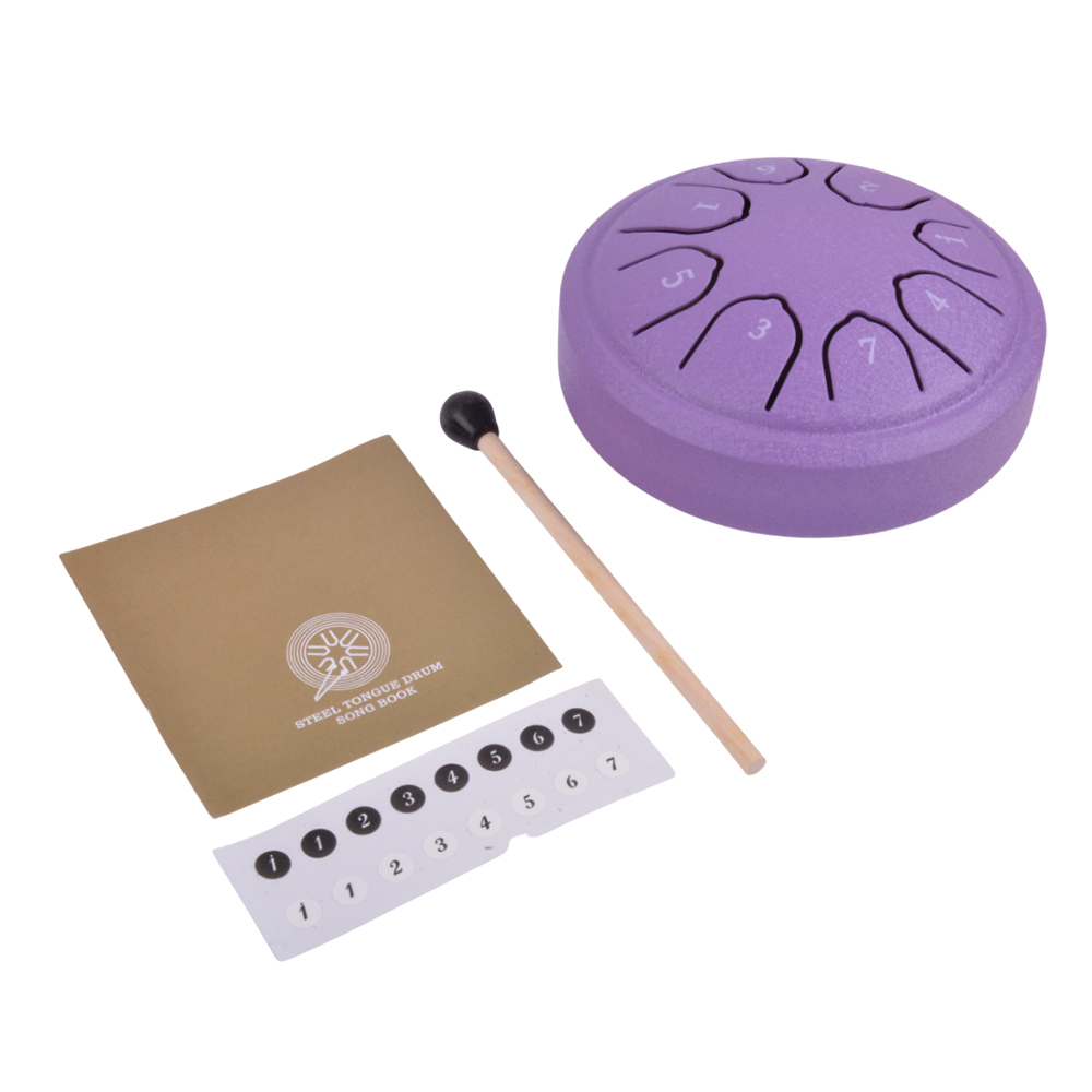 STEEL TONGUE DRUM 4.5P, 8 TONOS,RMX STD-8                       